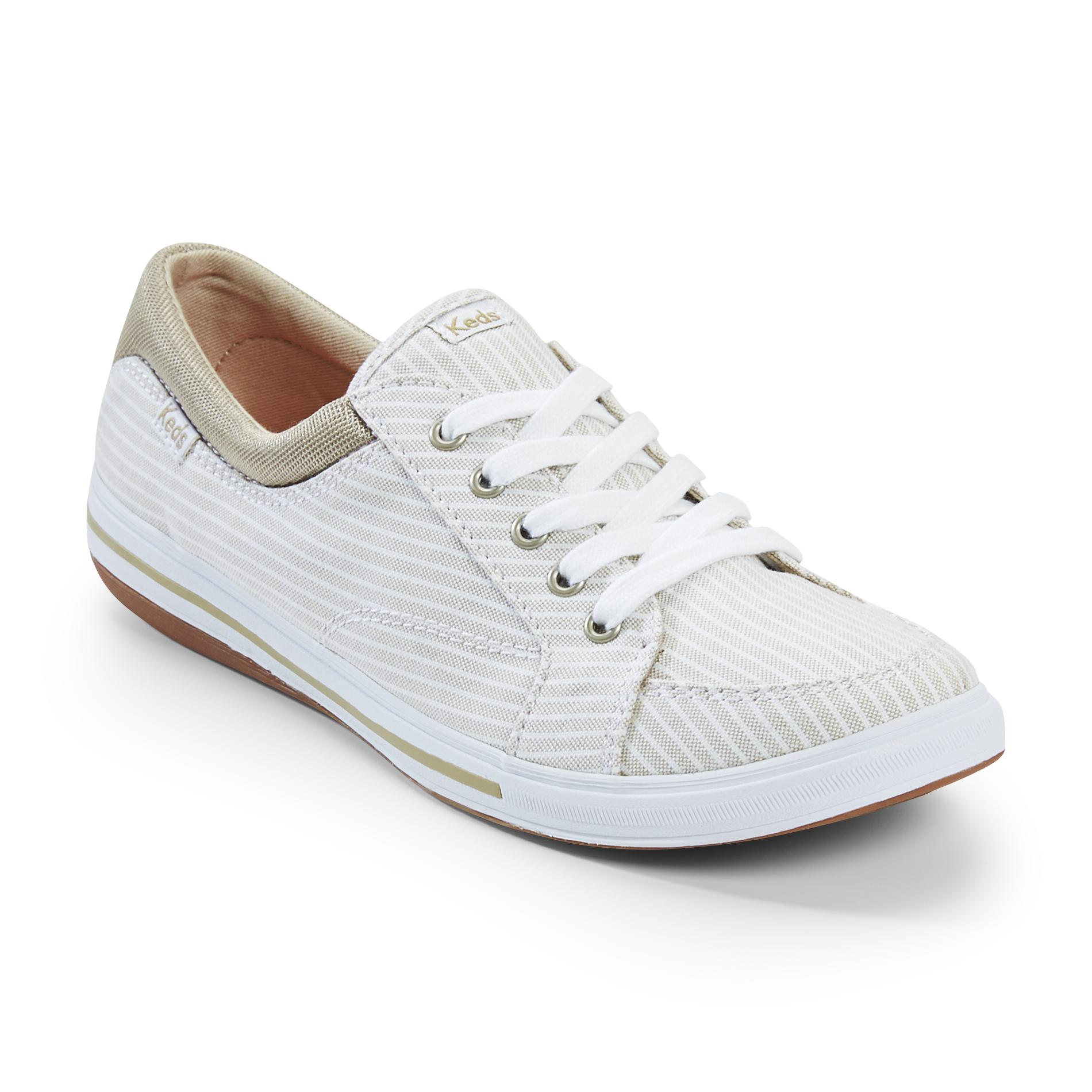 Keds Women's Vollie Athletic Shoe - Tan/White