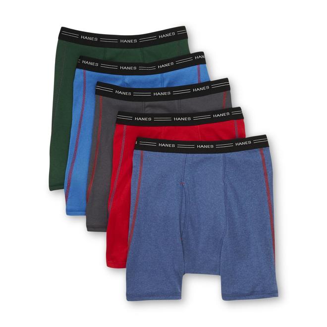 Hanes Men’s Boxer Briefs 5 Pk Sport Styling