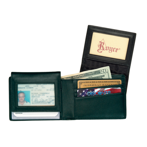 Royce Leather Men's Removable Id Pass Case Wallet