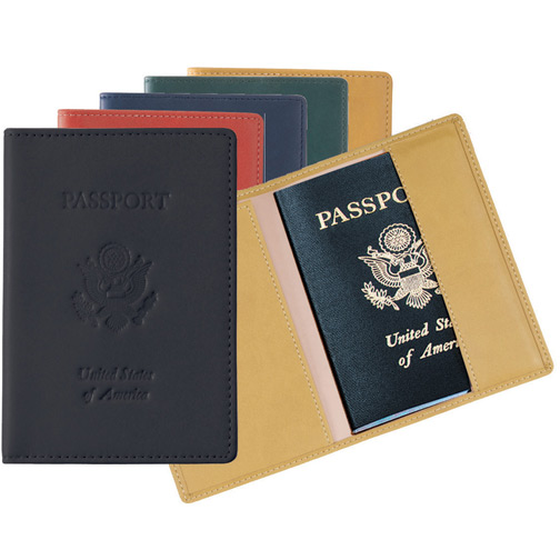 Royce Leather Debossed Passport Jacket