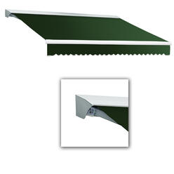 Beauty-Mark&reg DESTIN® LX Manual Retractable Awning  with Hood - Forest