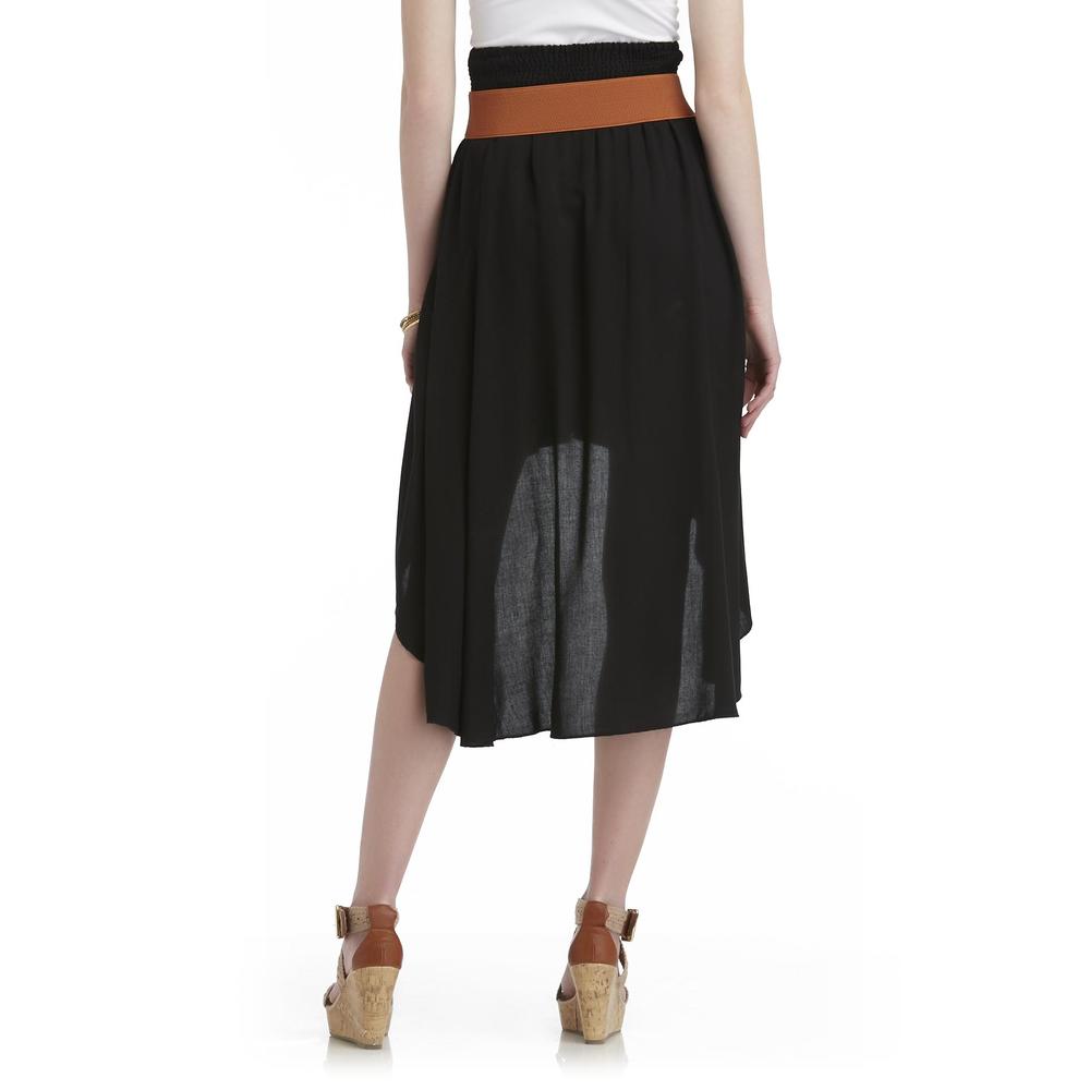 Bongo Junior's Sizzler Belted High-Low Skirt