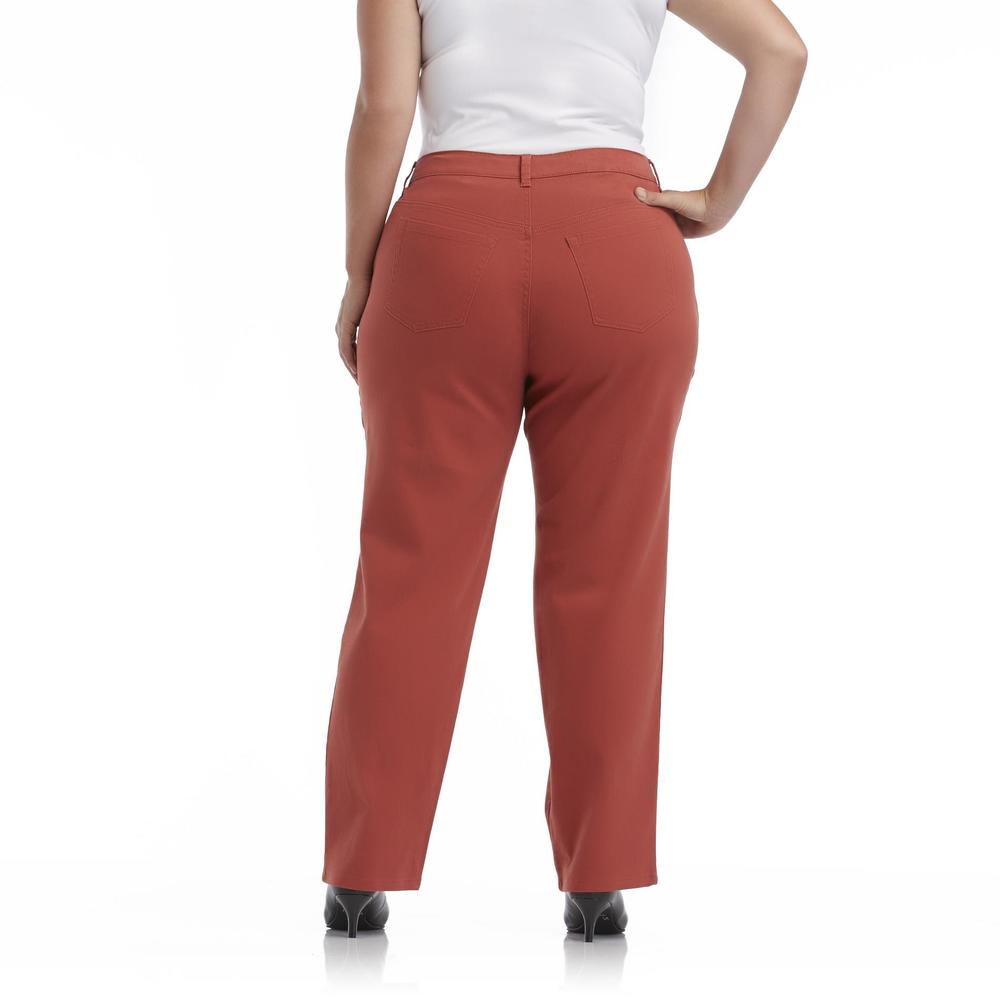 Gloria Vanderbilt Women's Plus Classic Fit Colored Amanda Jeans