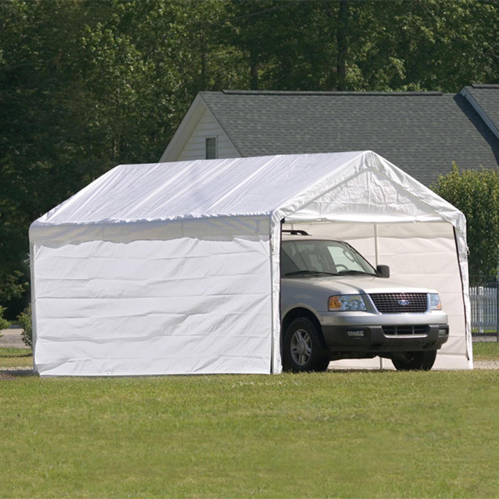 Super Max Canopy 10' x 20' 2-in-1 Pack - Enclosure Kit-White