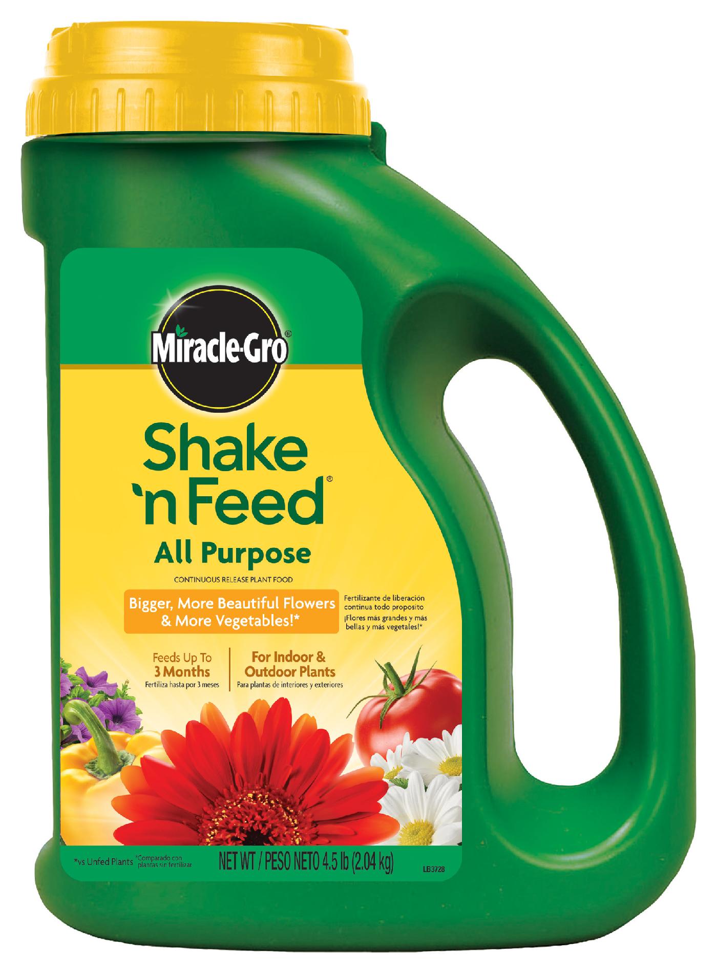 Miracle Grow 110569 Shake 'n Feed&reg; All Purpose Plant Food -  4.5 lb.