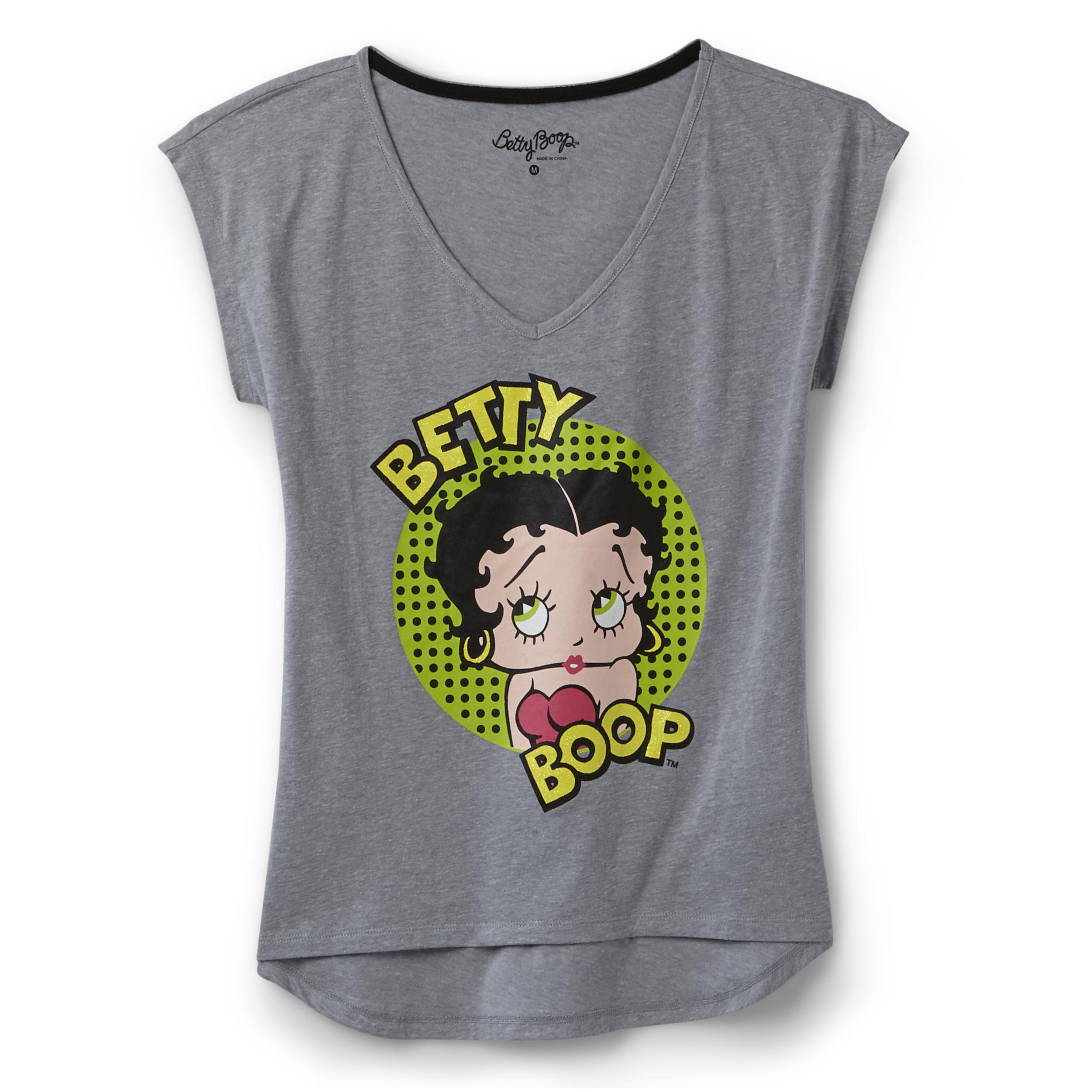 Betty Boop Women's High-Low Sleep Shirt