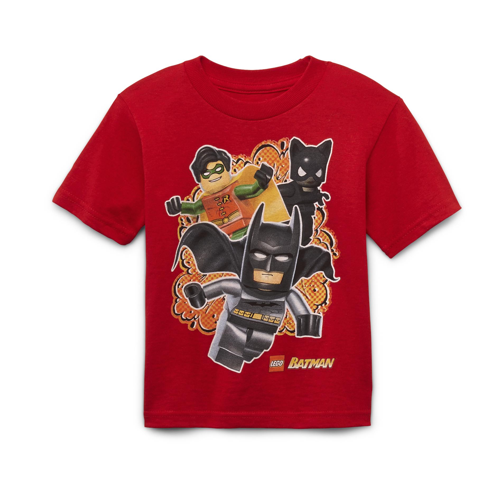 LEGO Toddler Boy's T-Shirt - Batman  Robin & Catwoman