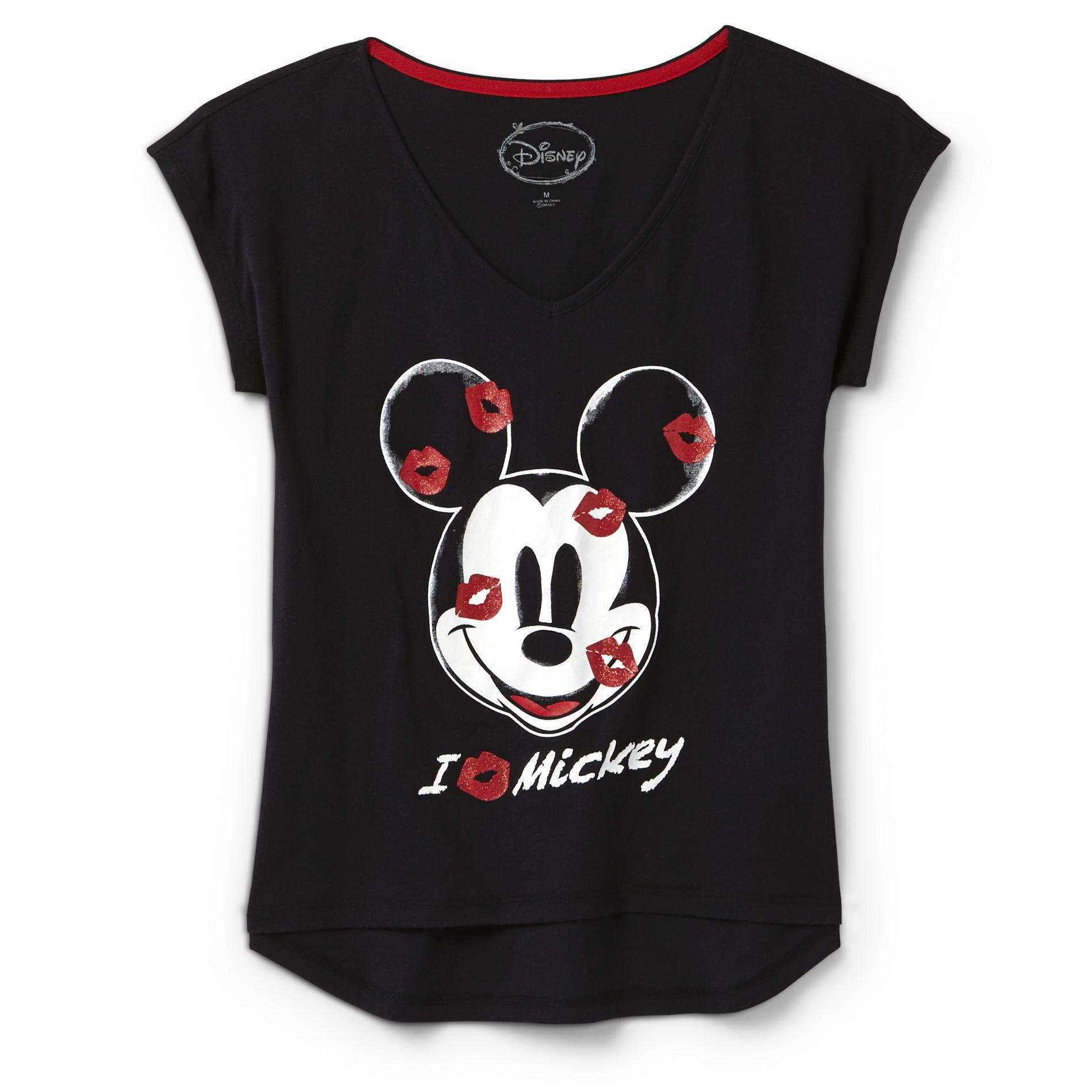 Disney Mickey Mouse Women's High-Low Sleep Shirt