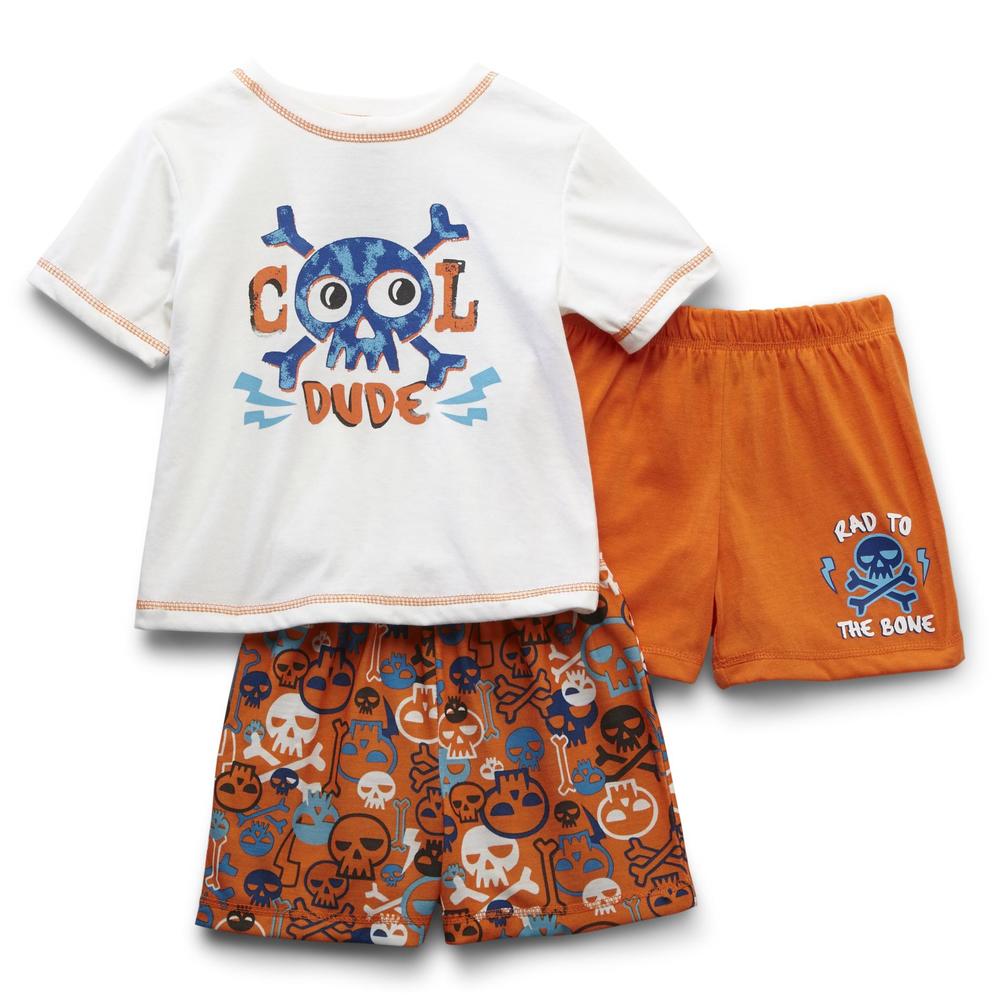 Joe Boxer Infant & Toddler Boy's Graphic T-Shirt & 2 Pairs Shorts - Cool Dude