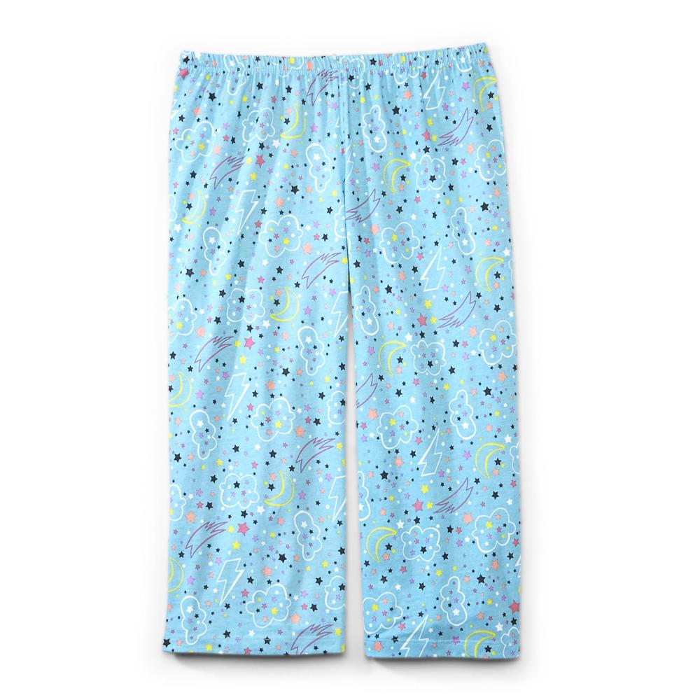 Joe Boxer Women's Pajama Top & Pants - Moons & Stars