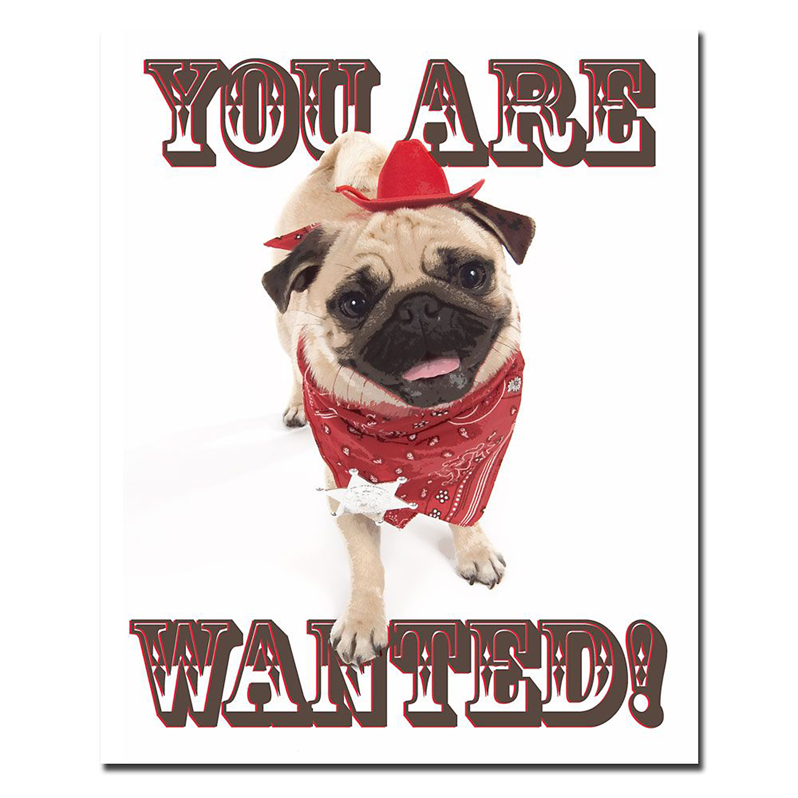 Trademark Global 26x32 inches "You Are Wanted" by Gifty Idea Greeting Cards and Such!