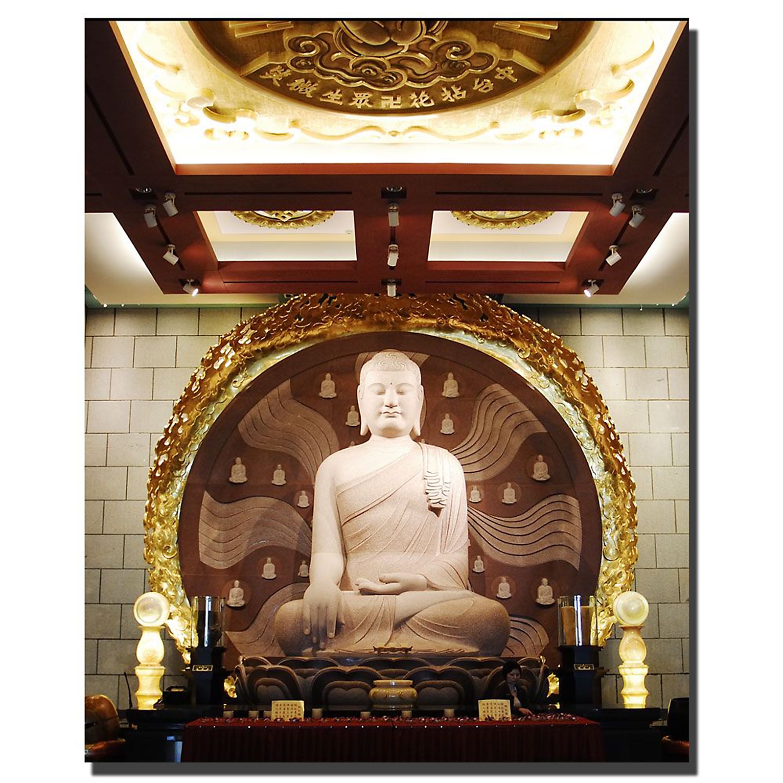 Trademark Global Kurt Shaffer 'Buddha' 26" x 32" Canvas Art