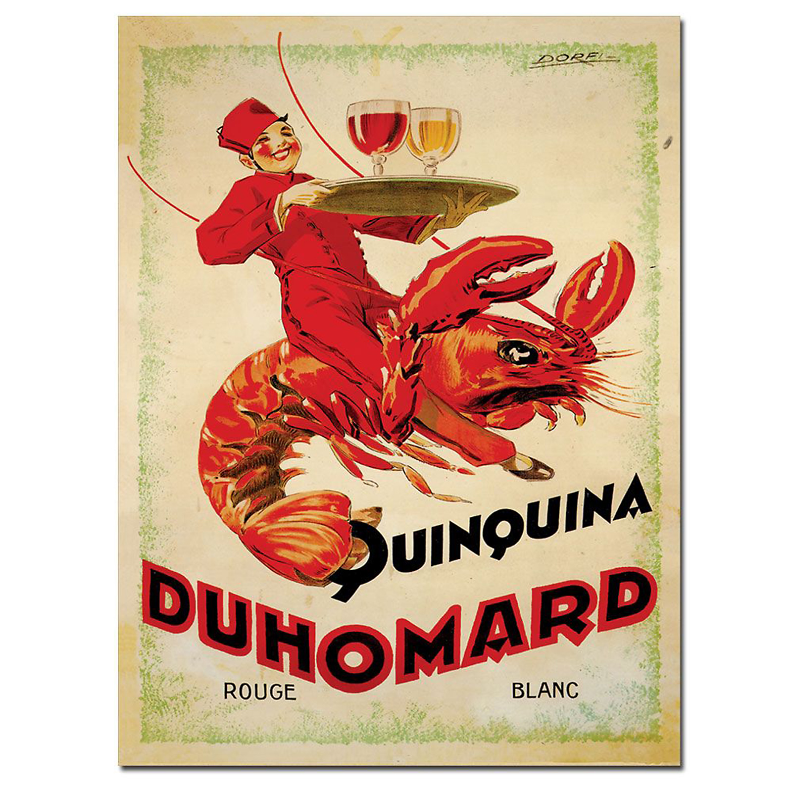 Trademark Global 18x24 inches "Quinquina Duhomard" by Dorti-Albert Dorfinant