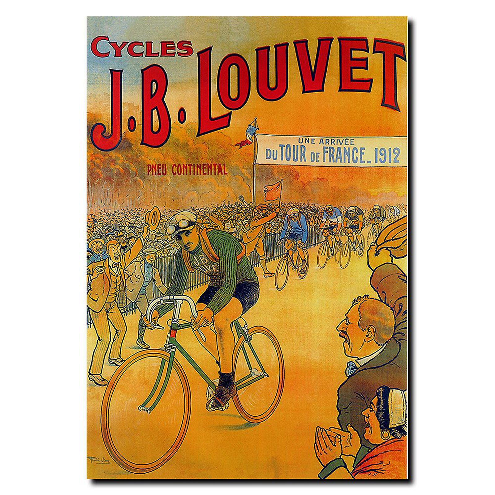 Trademark Global 18x24 inches "Cycles JB Louvet"