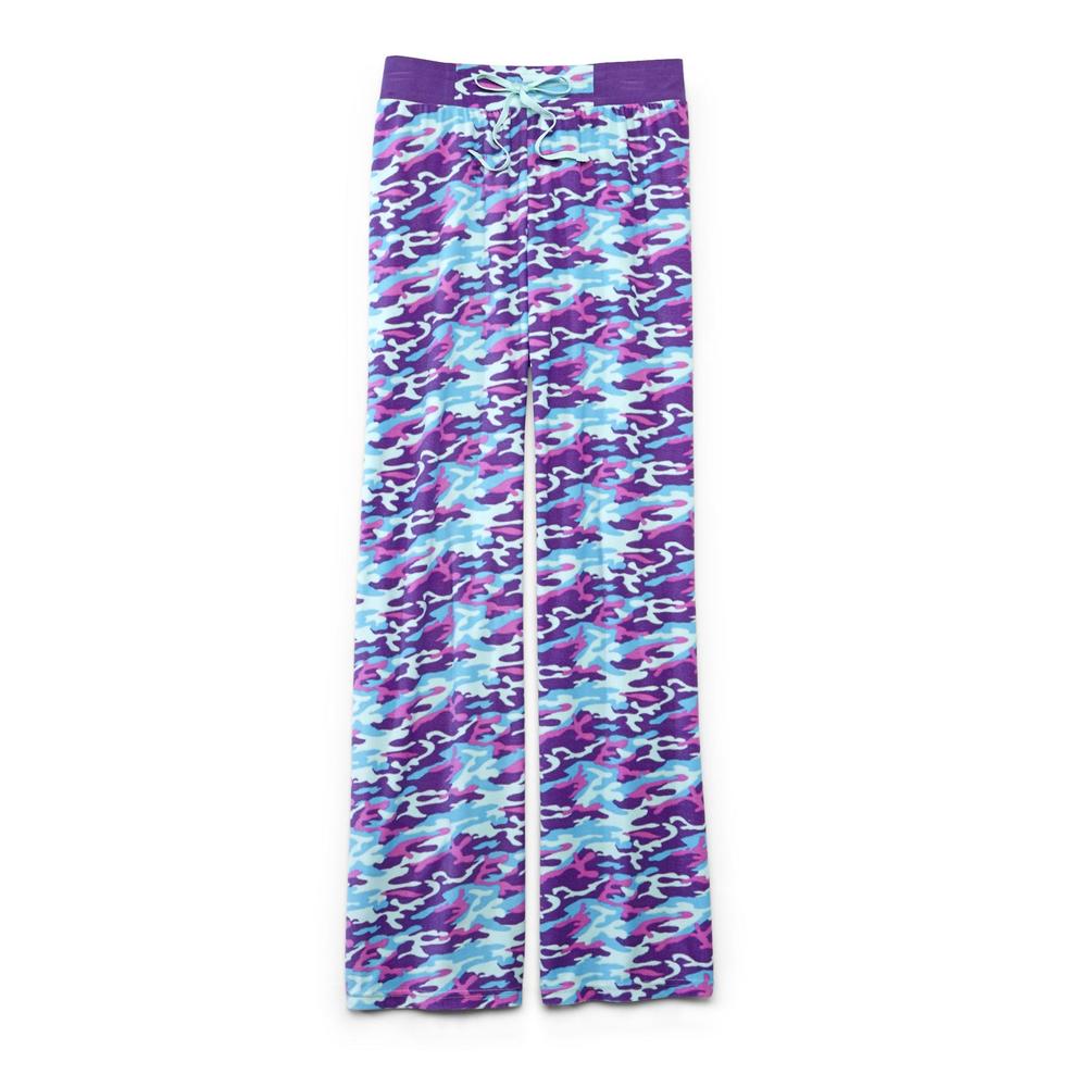 Joe Boxer Women's Micro-Terry Pajama Pants - Camouflage