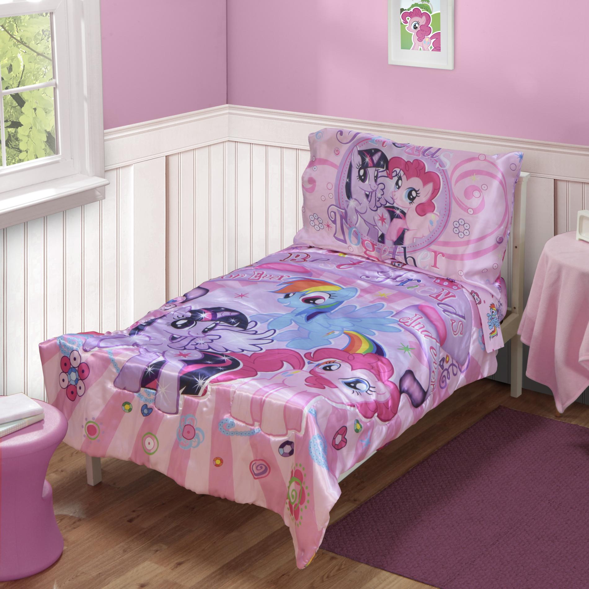 My Little Pony 4Piece Toddler Girl's Bed Set Baby Baby Bedding Bedding Sets & Collections