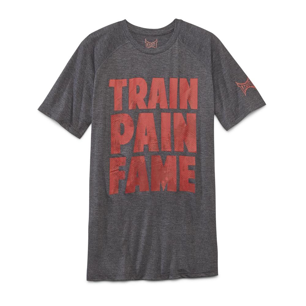 TapouT Young Men's Graphic T-Shirt - Train  Pain  Fame
