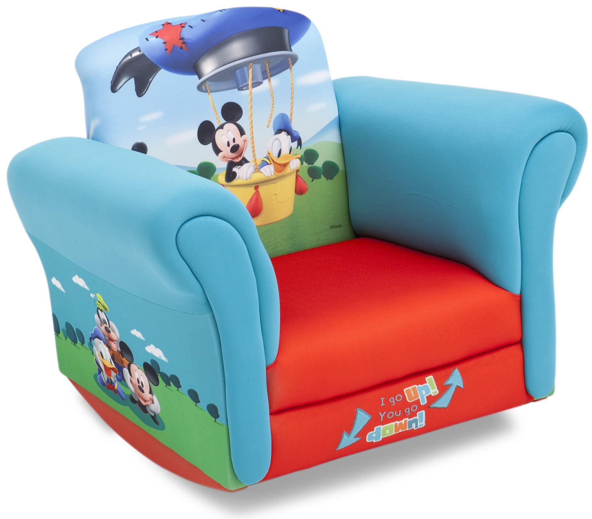 Disney Baby Upholstered Child's Mickey Mouse Rocking Chair