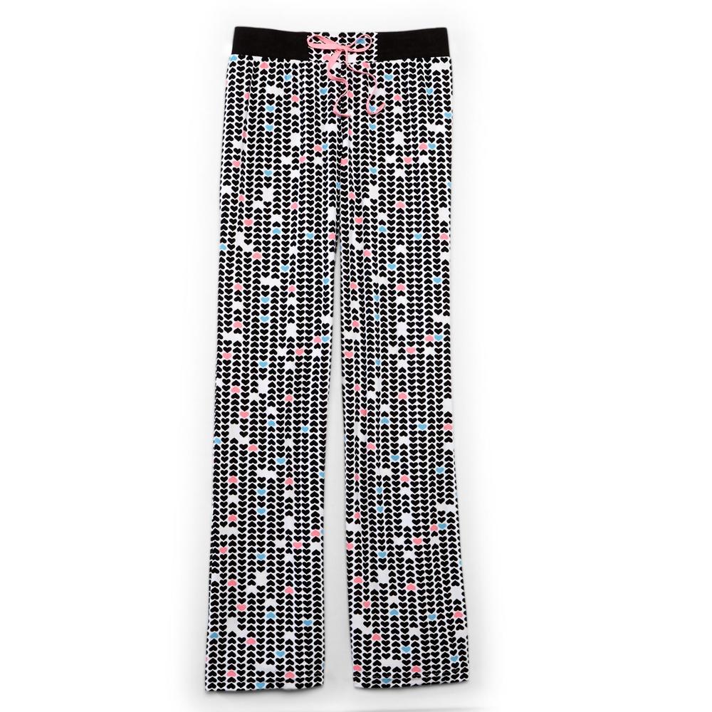 Joe Boxer Women's Microterry Pajama Pants - Geometric Print