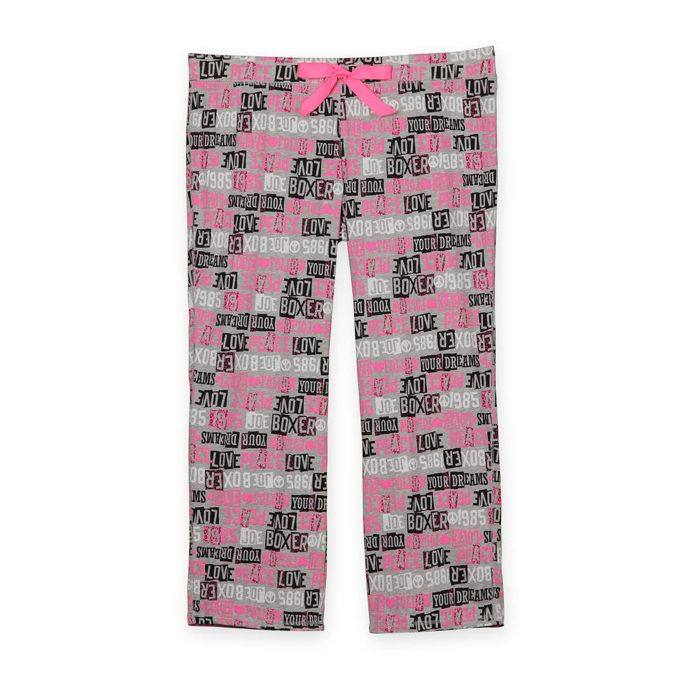 Joe Boxer Women's Pajama Pants - Peace & Love