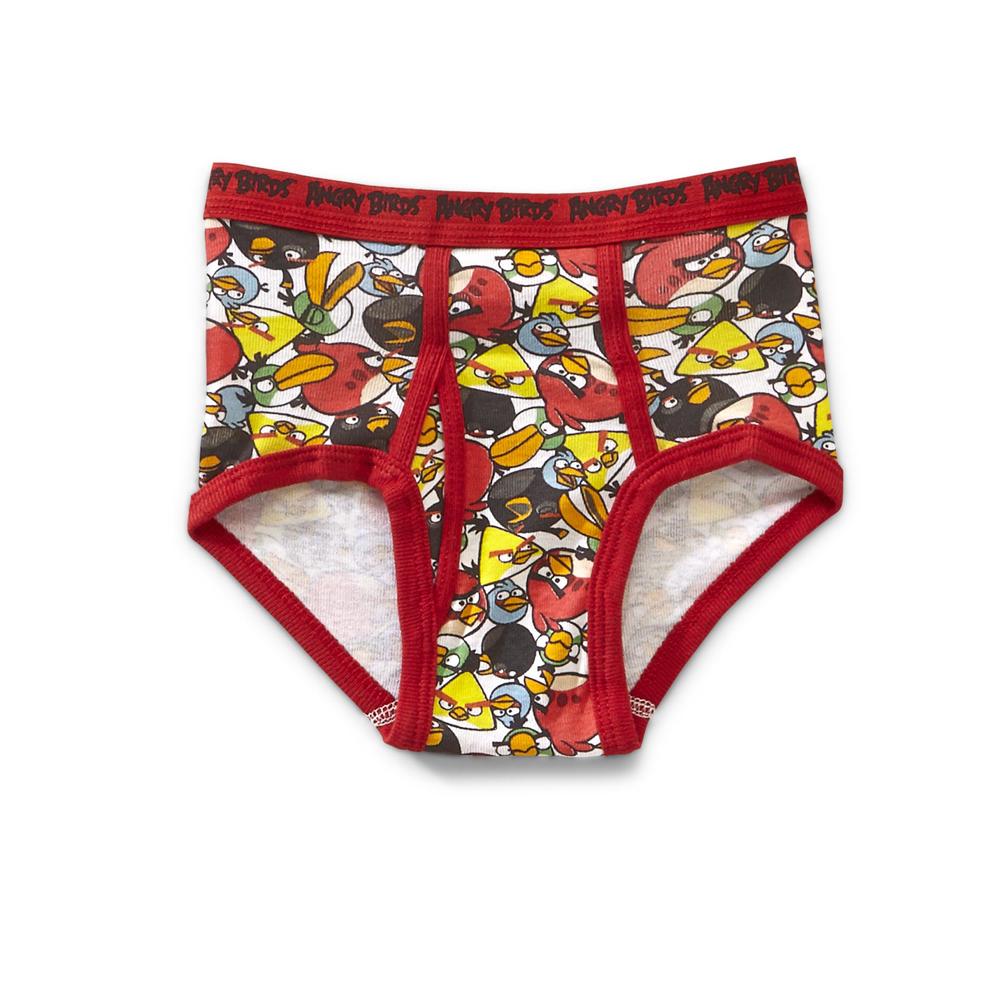 Fruit of the Loom Boys' 5 Pack Angry Birds Brief