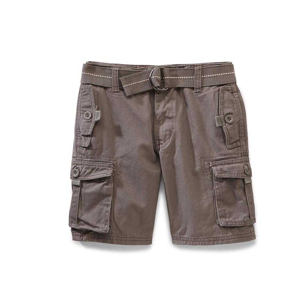 U.S. Polo Assn. Boy's Cargo Shorts & Belt