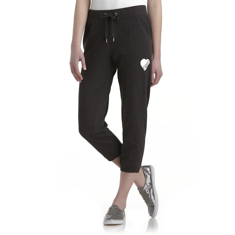 True Freedom Junior's Harper Cropped French Terry Sweatpants