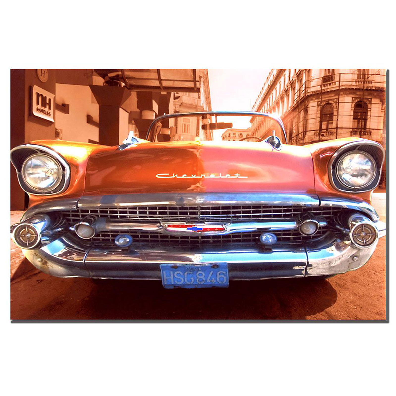 Trademark Global 22x32 inches "1957 Chevy"