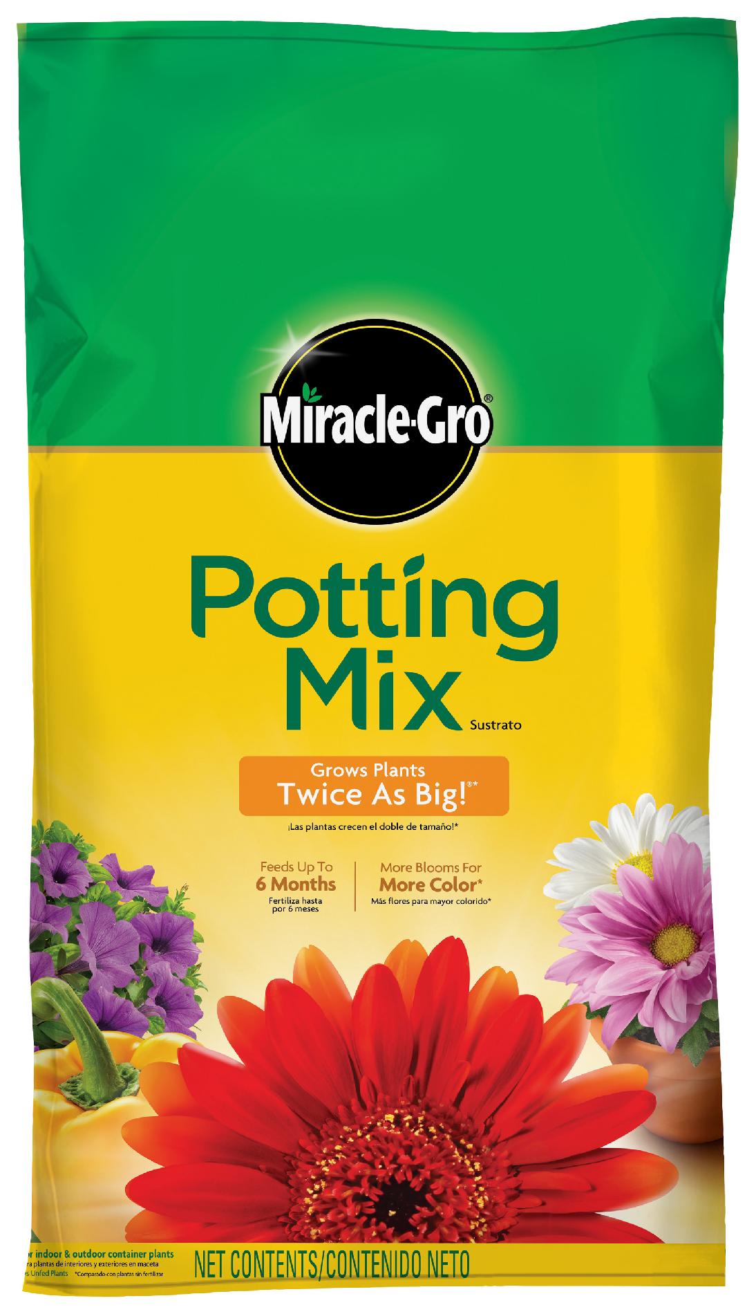 Miracle Grow 75651300 Potting Mix - 1 cu. ft.