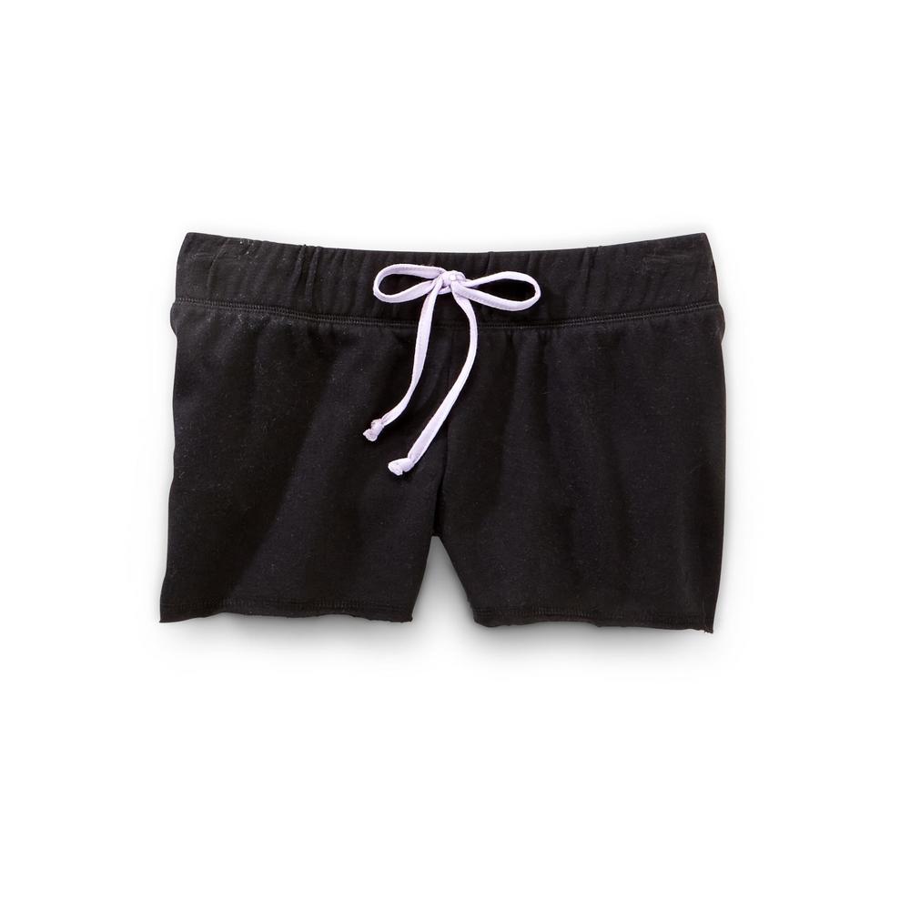Joe Boxer Women's Knit Pajama Top & Shorts - Tie-Dye Stripe
