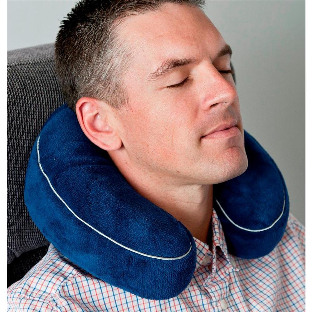 Ortho+Therapy Memory Foam Neck Support Travel Pillow