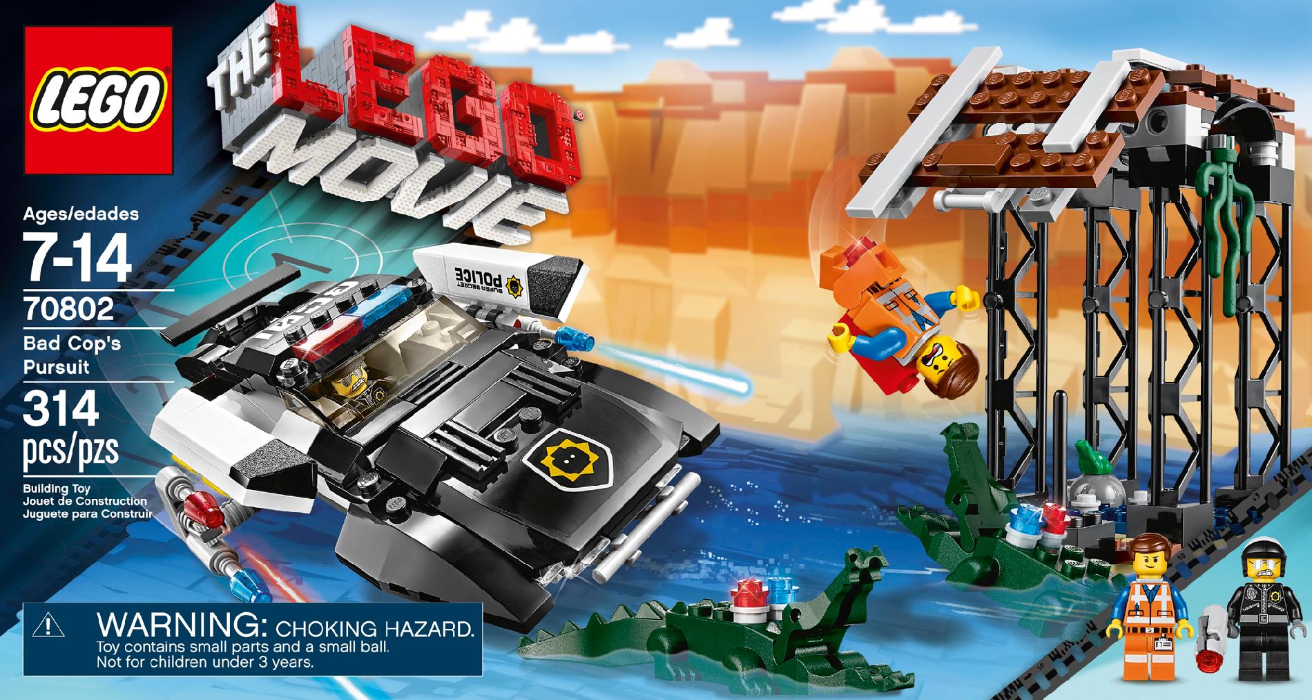 LEGO The LEGO Movie Bad Cops Pursuit   Toys & Games   Blocks