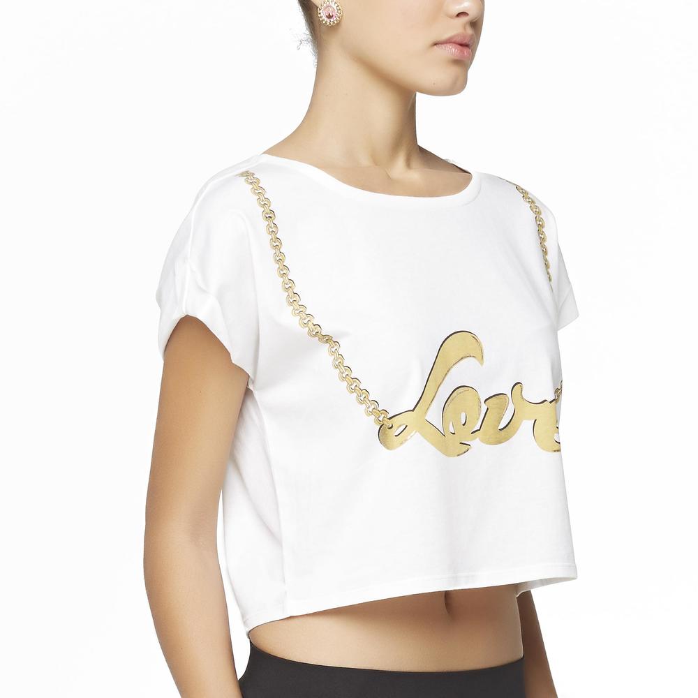 Nicki Minaj Women's Graphic Cropped T-Shirt - Love