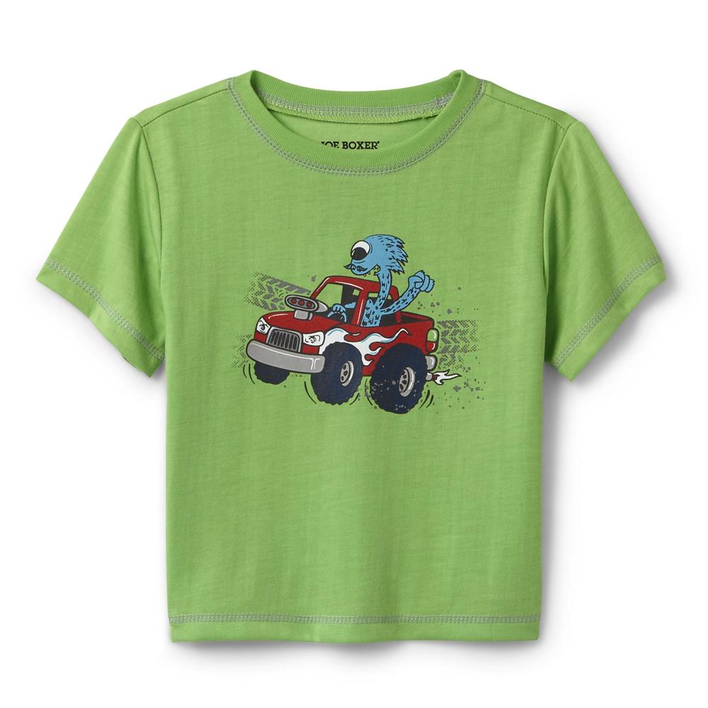Joe Boxer Infant & Toddler Boy's Graphic T-Shirt & 2 Pairs Shorts - Monster Truck