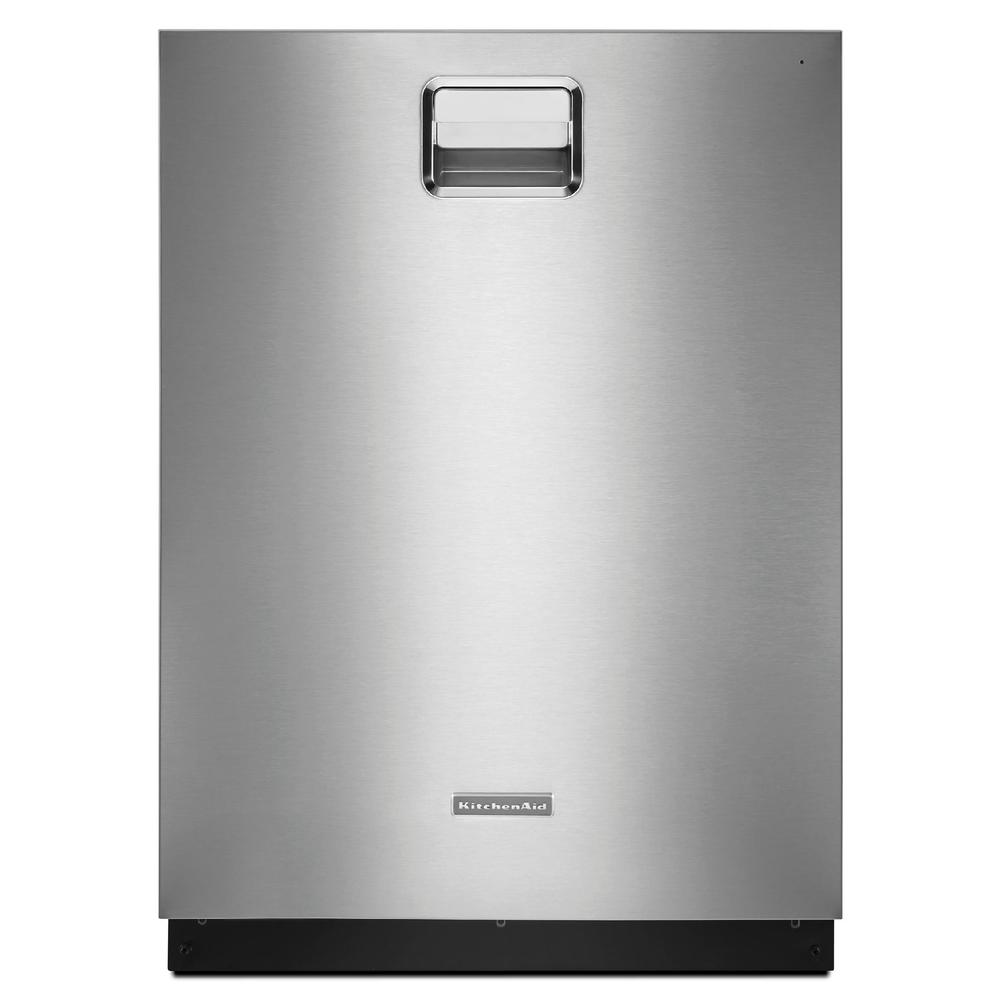 KitchenAid KDHE704DSS 24-in. Built-in Dishwasher w/ Ultra Handle and Third Rack - Stainless Steel