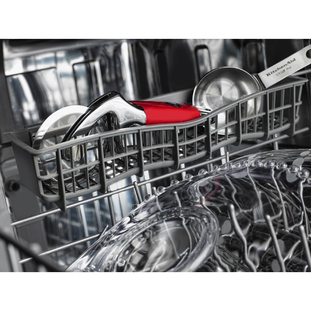 KitchenAid KDTE304DWH 24-in. Built-in Dishwasher w/ ProScrub&reg; Option and Concealed Controls - White