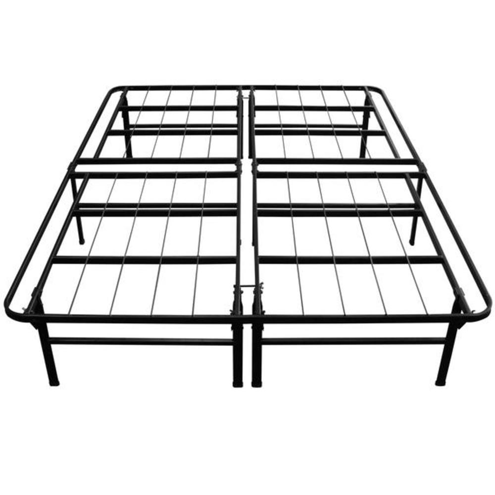 Night Therapy Deluxe Platform Metal Bed Frame/Foundation, TwinXL