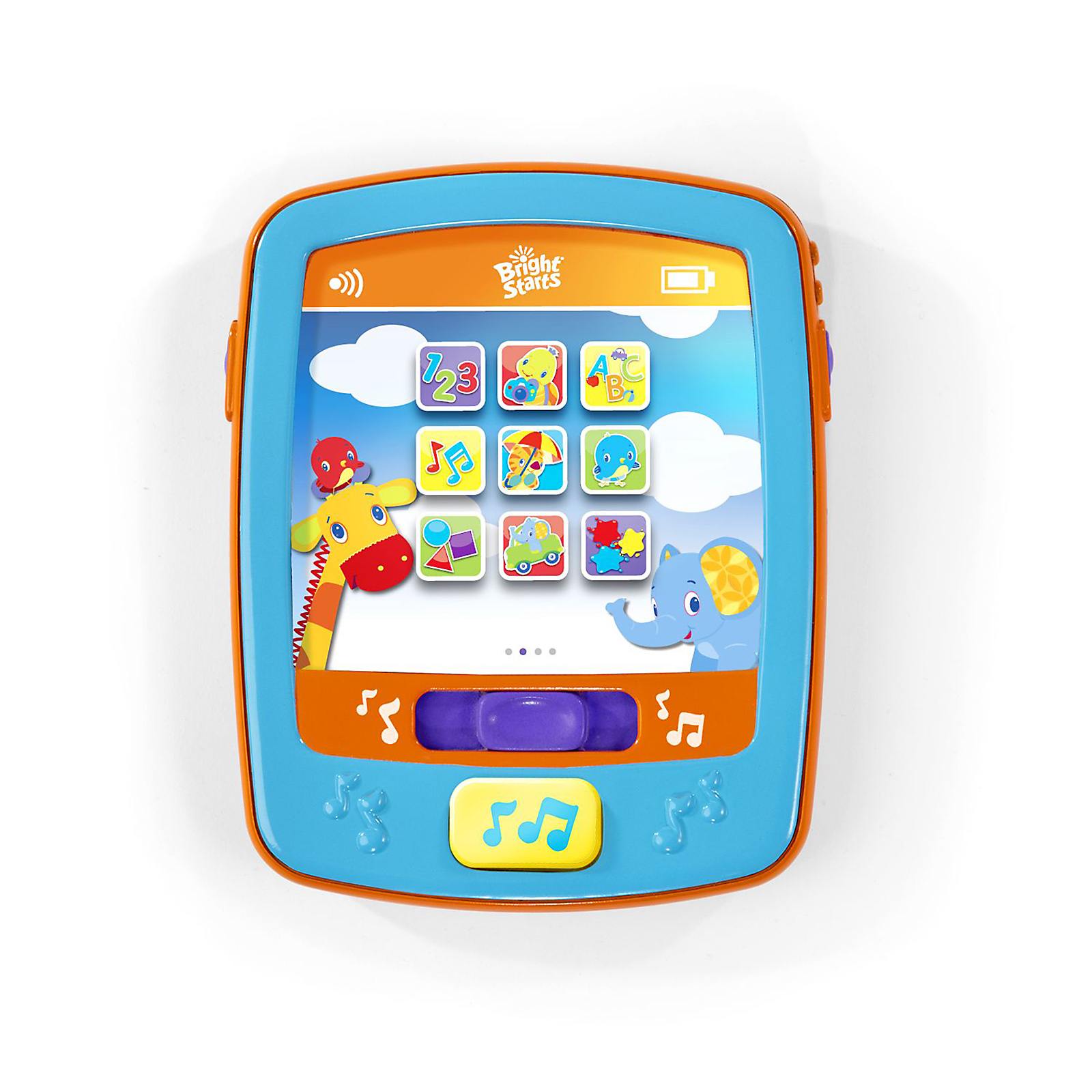 bright starts lights & sounds funpad musical toy