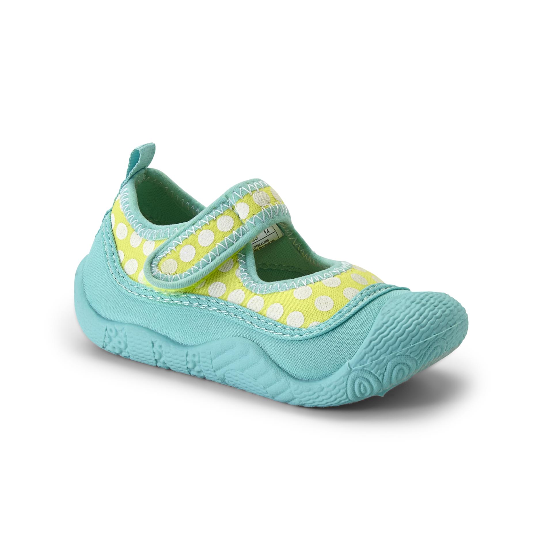 Carter's Toddler Girl's Indico Turquoise/White Sporty Shoe