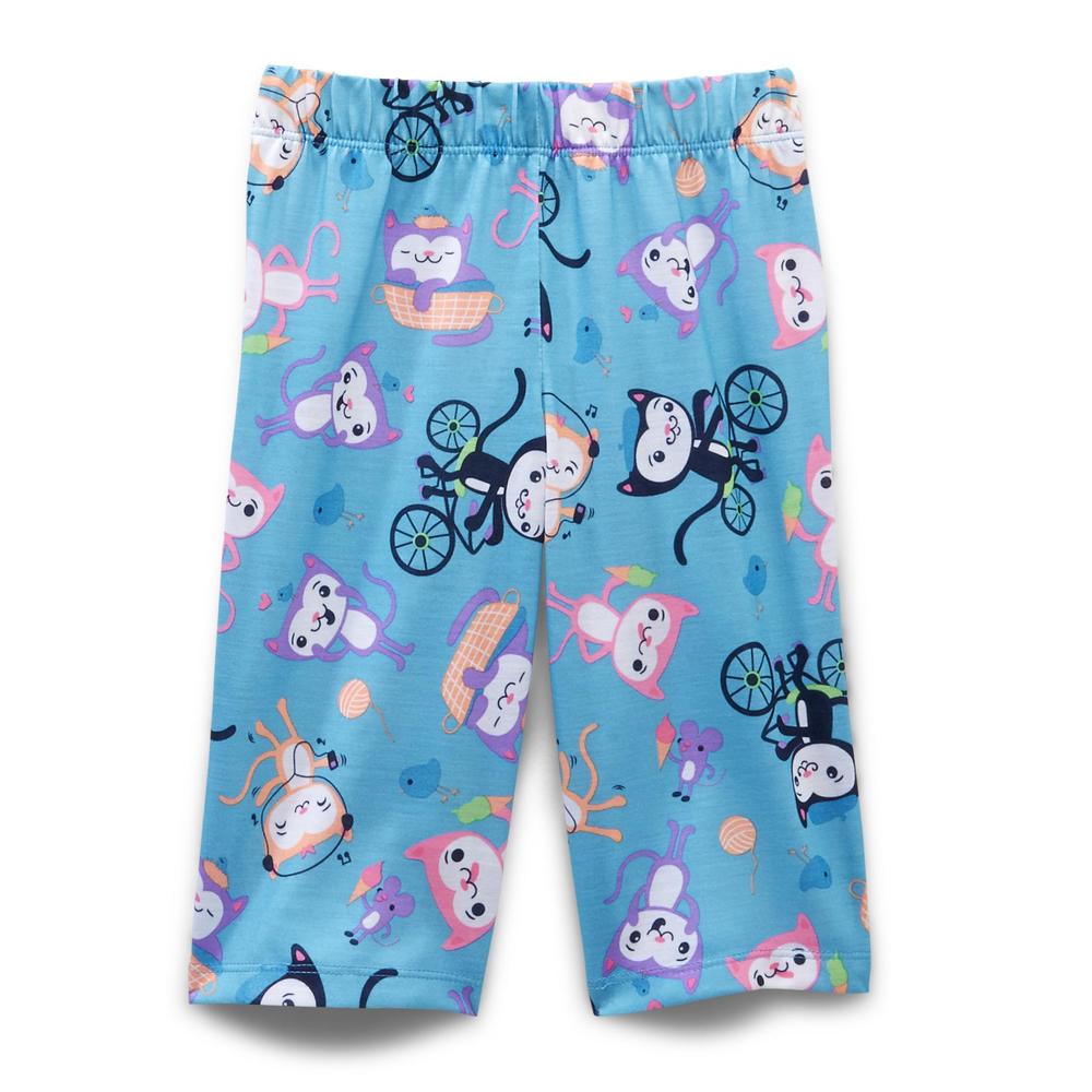 Joe Boxer Infant & Toddler Girl's Pajama Top  Pants and Shorts - Cats
