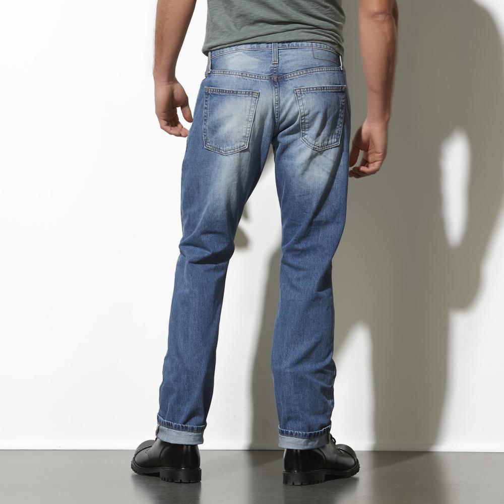 Adam Levine Men's Patriot Straight Leg Jeans - Light Wash