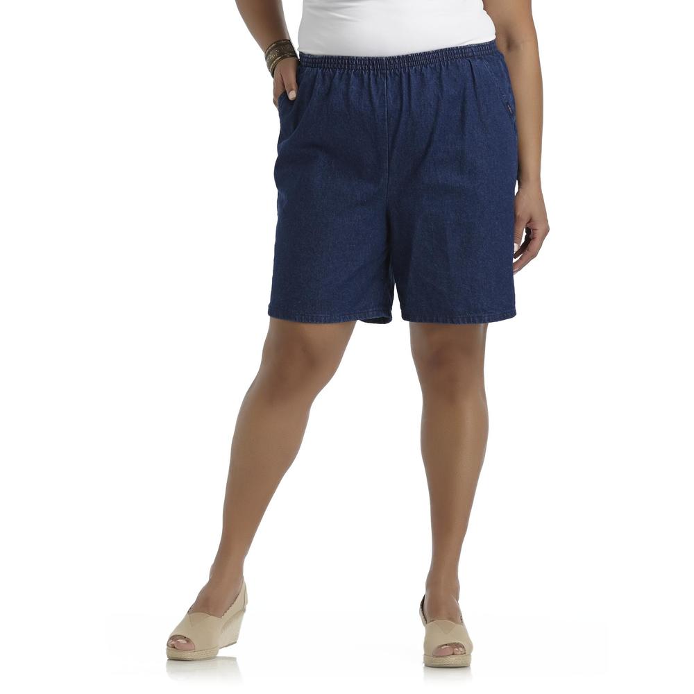Chic Women's Plus Denim Shorts