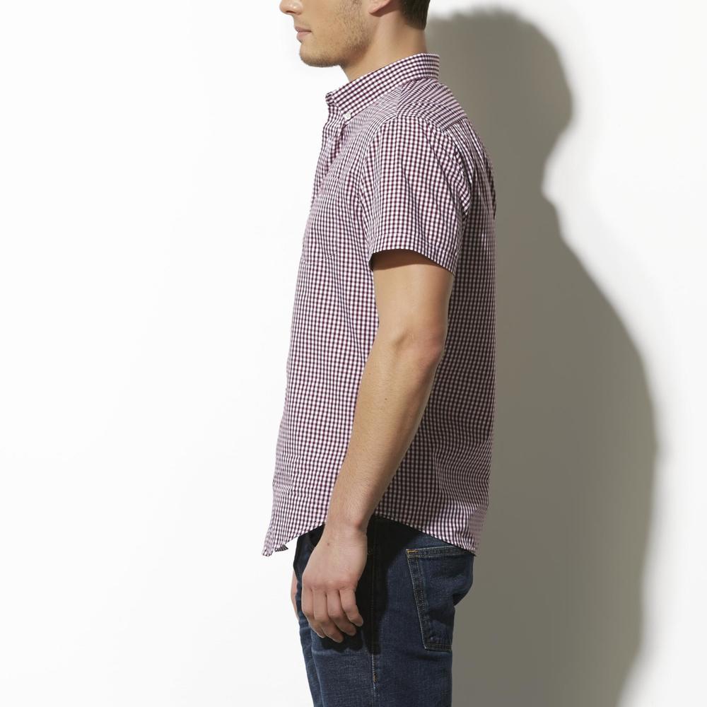 Adam Levine Men's Button-Down Shirt - Checks