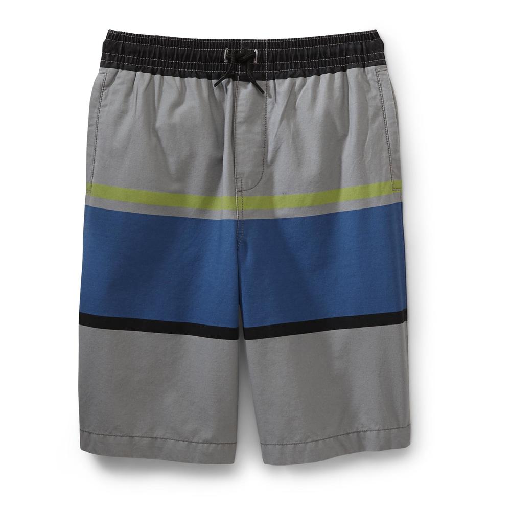 Amplify Boy's Broadcloth Shorts - Striped