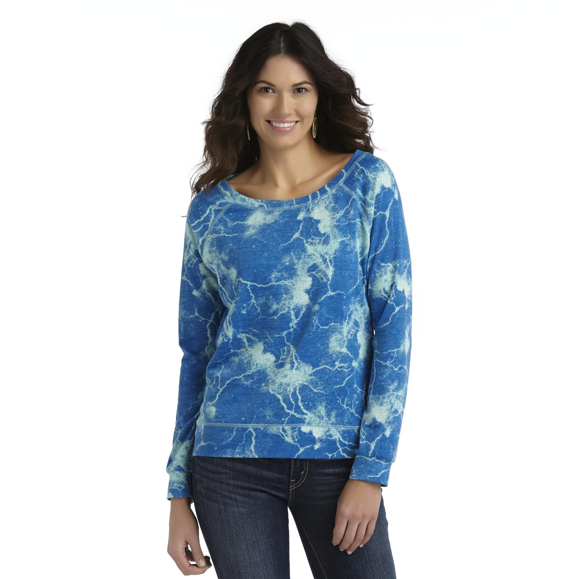 Route 66 Women's Long-Sleeve Top - Abstract Lightning
