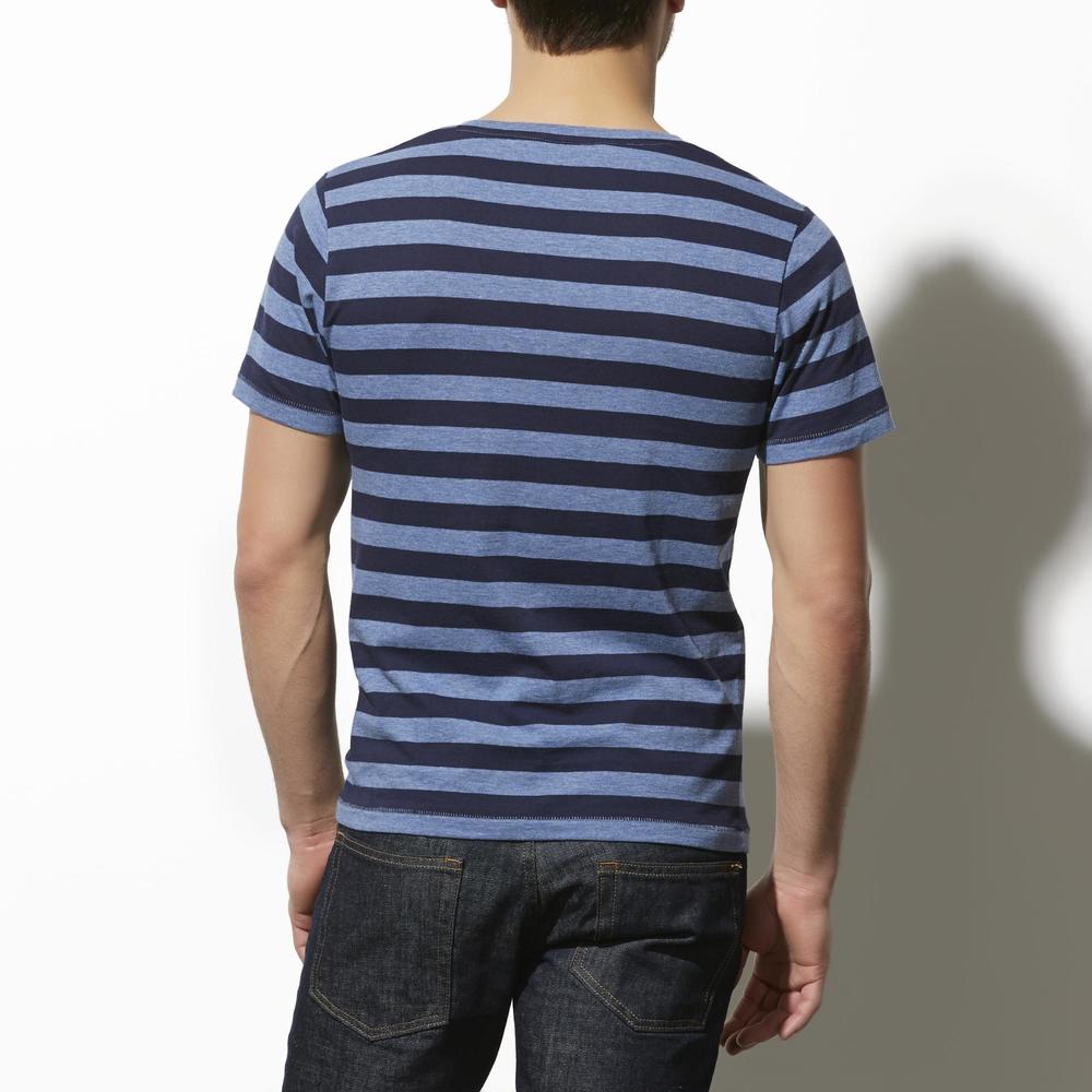 Adam Levine Men's Crew Neck T-Shirt - Striped