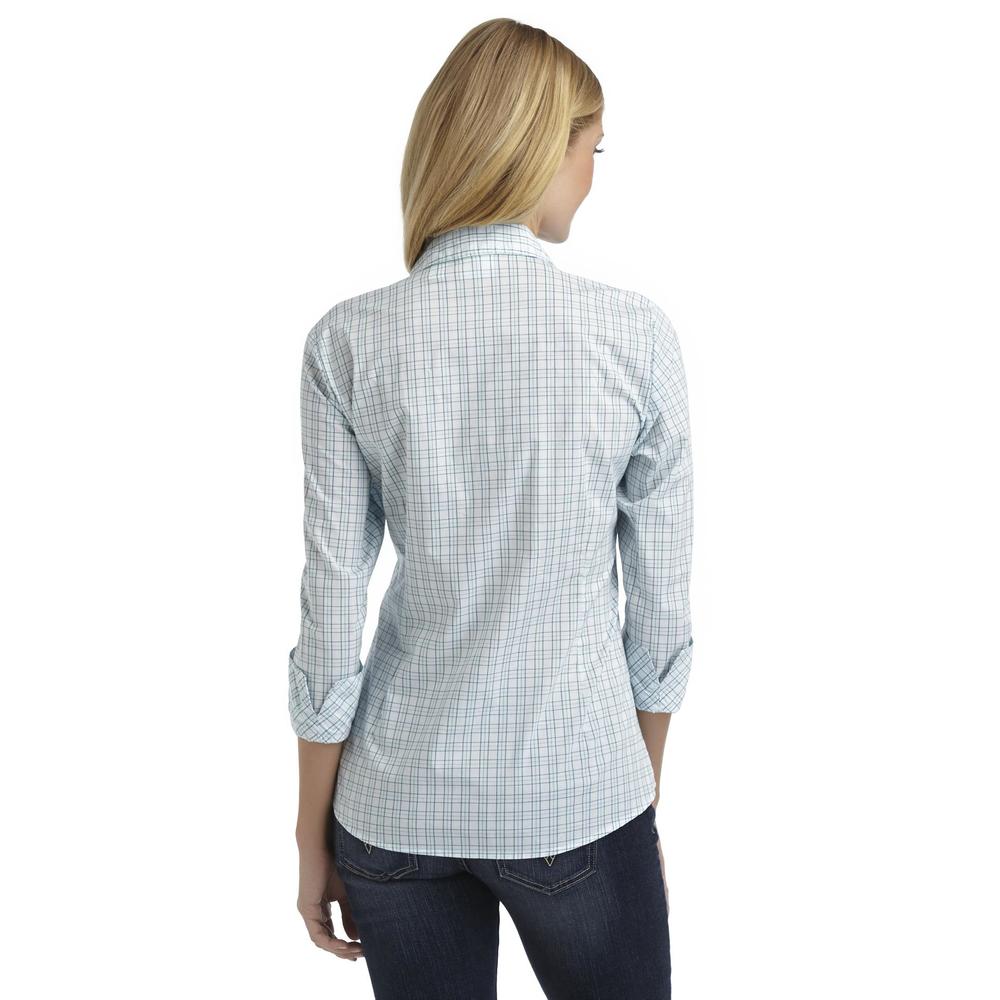 Riders by Lee Women's Kate Woven Shirt - Plaid