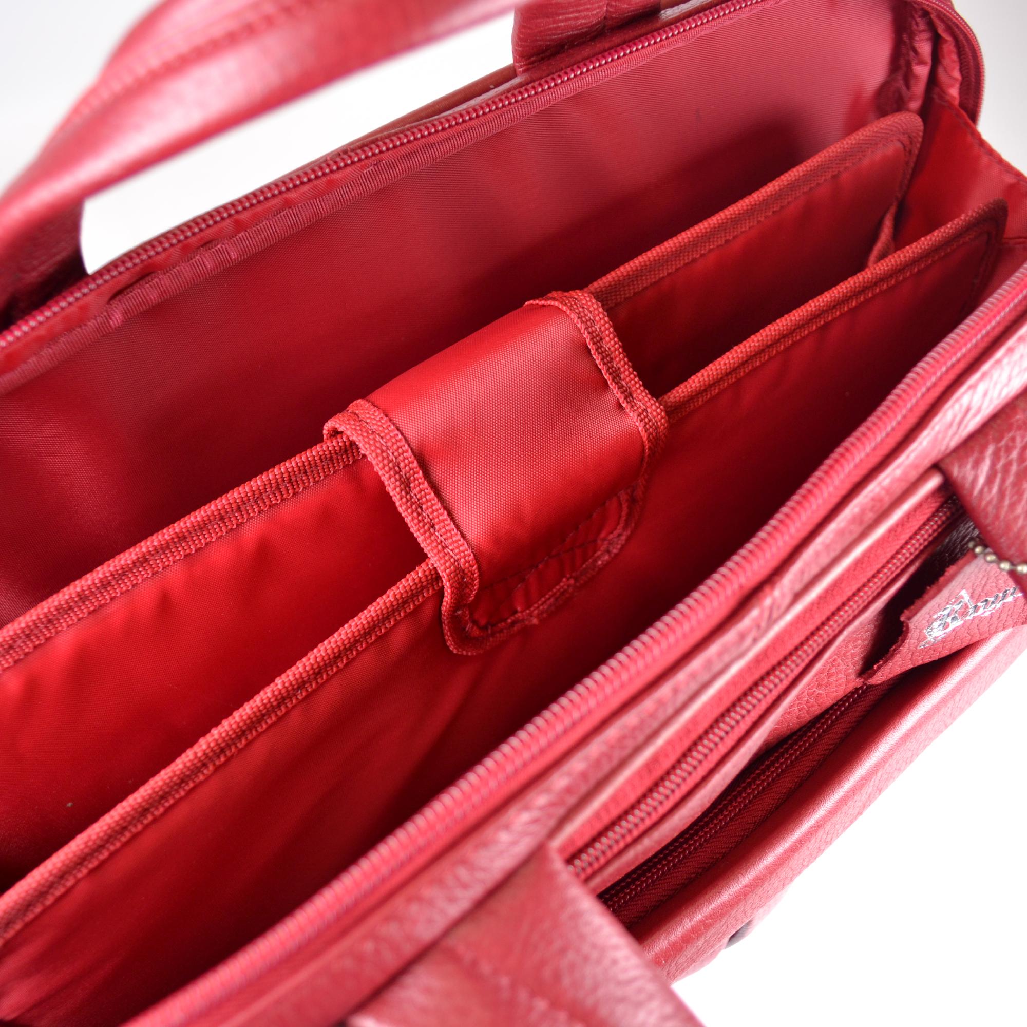 Royce Leather Blair Laptop Briefcase