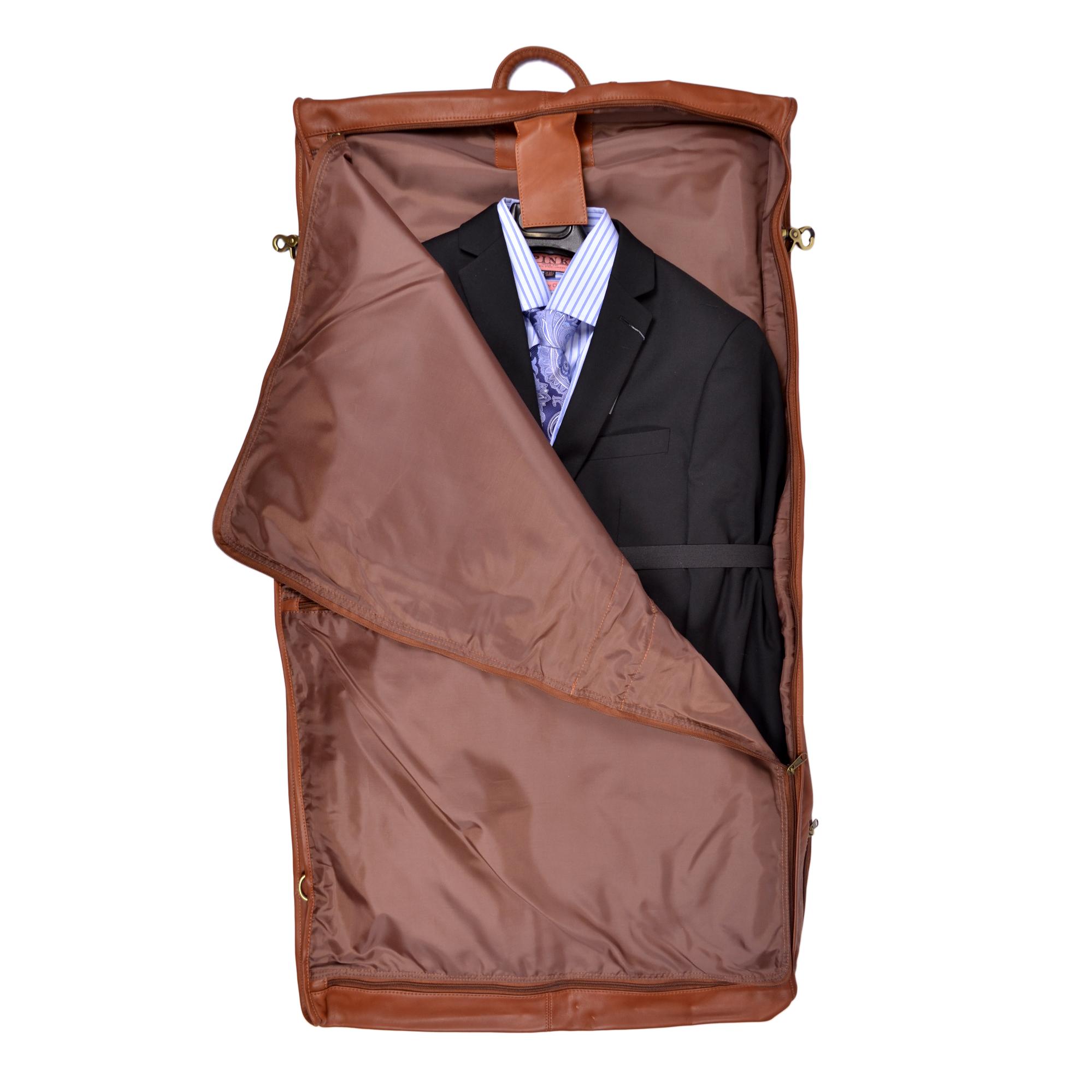 Royce Leather Carry on All Leather Suiter