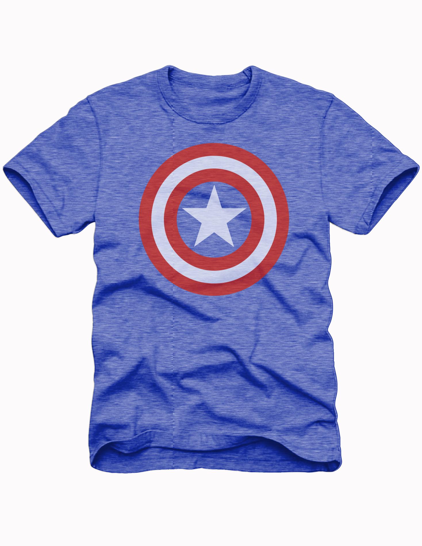 Marvel Men's Graphic T-Shirt - Captain America